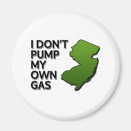 私は自分のガスを使わない マグネット (正面)