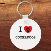 私は自分のコケープが大好き キーホルダー (正面)