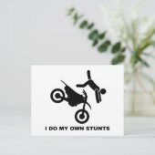 私は自分のスタントをする ポストカード (スタンド正面)