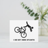 私は自分のスタントをする ポストカード (スタンド正面)