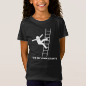 私は自分のスタントをする Tシャツ (正面)