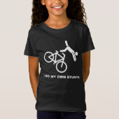 私は自分のスタントをする Tシャツ (正面)