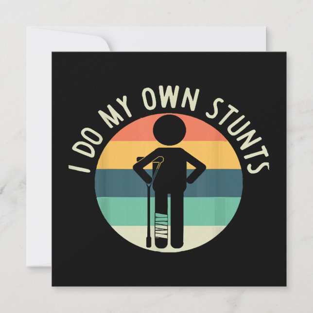 私は自分のスタントをやる (正面)