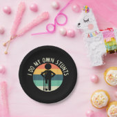 私は自分のスタントをやる ペーパープレート (パーティー)