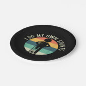 私は自分のスタントをやる ペーパープレート (アングル)