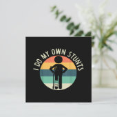 私は自分のスタントをやる 招待状 (スタンド正面)