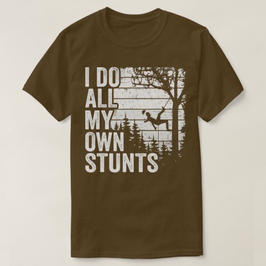 私は自分のスタントアーボルストメンズヴィンテージツリーを行う Tシャツ (デザイン正面)