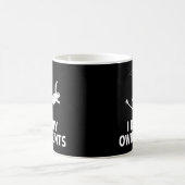 私は自分のスタントスキーをするスキー愛好家 コーヒーマグカップ (中央)