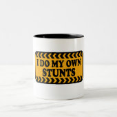 私は自分のスタントダークティー大人と若い ツートーンマグカップ (中央)