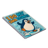 私は自分のスタントペンギンのノートをする ノートブック (右側)