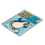 私は自分のスタントペンギンのノートをする ノートブック (左側)