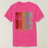 私は自分のスタントマウンテンバイクおもしろいサイクリングバイクもしくは自転車に乗る人 Tシャツ (デザイン正面)