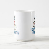 私は自分のスタントマウンテンバイクもしくは自転車に乗る人ヴィンテージ コーヒーマグカップ (中央)