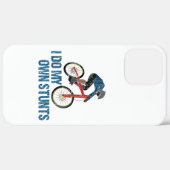 私は自分のスタントマウンテンバイクもしくは自転車に乗る人ヴィンテージ Case-Mate iPhoneケース (裏面 (横))