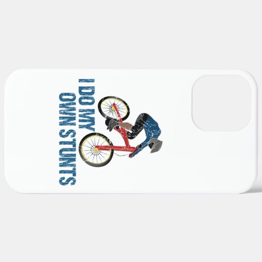 私は自分のスタントマウンテンバイクもしくは自転車に乗る人ヴィンテージ Case-Mate iPhoneケース (裏面 / 右)