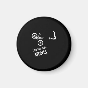 私は自分のスタントマウンテンバイクをする マグネット