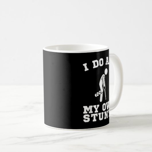 私は自分のスタントレッグがすぐに良くなっおもしろいた コーヒーマグカップ (正面右)