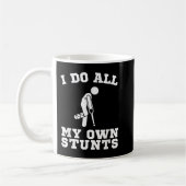 私は自分のスタントレッグがすぐに良くなっおもしろいた コーヒーマグカップ (左)