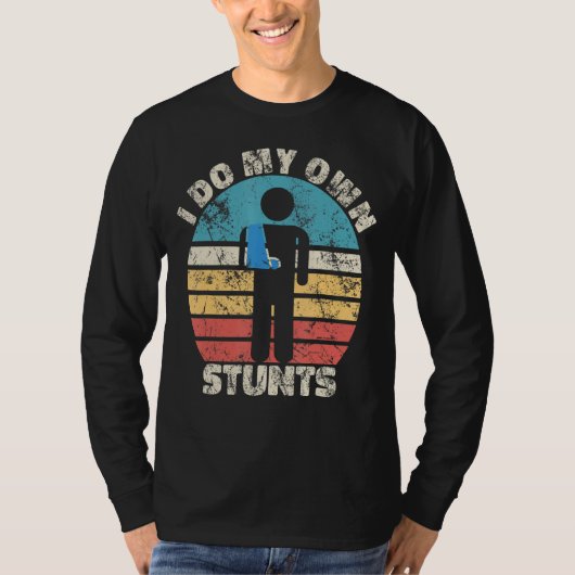 私は自分のスタント傷害の手を行う1 Tシャツ (正面)