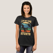 私は自分のスタント馬が早く元気になる Tシャツ (正面フル)