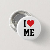 私は自分のトラック運転手が大好きだ 缶バッジ (正面&裏面)