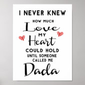 私は自分のハートがどれほど愛できるか分からなかった ポスター (正面)