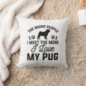 私は自分のパグが大好き クッション (ブランケット)