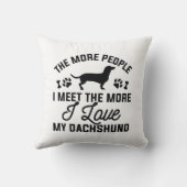 私は自分のビーグルを愛している クッション (裏面)