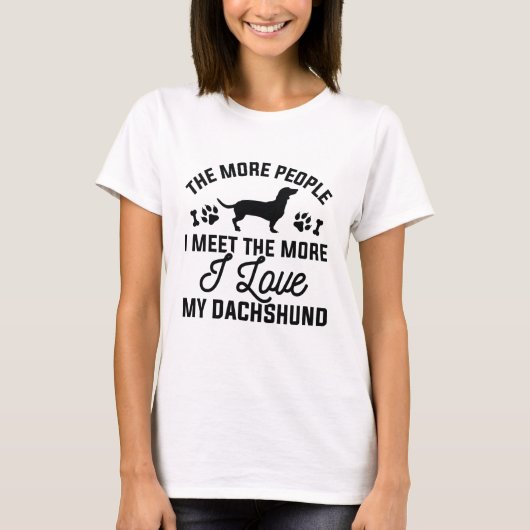 私は自分のビーグルを愛している Tシャツ (正面)