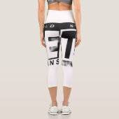 私は自分のブランドを作成し、すべての外観を好きにしたい カプリレギンス (裏面)