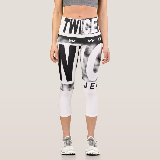 私は自分のブランドを作成し、すべての外観を好きにしたい カプリレギンス (正面)