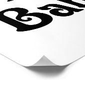 私は自分のベビー ポスター (角)