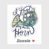 私は自分のホルンフランスのバンドクラス シール (シート)