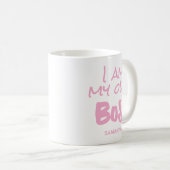 私は自分のボスピンクビジネスのオーナー起業家 コーヒーマグカップ (正面右)