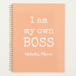 私は自分のボス|ピーチファズと白 プランナー手帳
