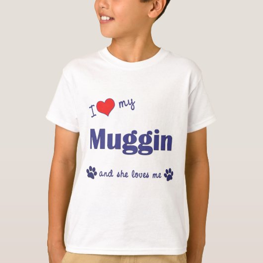私は自分のマギンが大好き Tシャツ (正面)