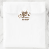 私は自分のルールを守る ラウンドシール (バッグ)