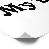 私は自分の人形顔 ポスター (角)