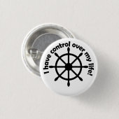 私は自分の人生を支配している！ 缶バッジ (正面&裏面)