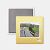 私は自分の仕事が大好きだ マグネット (正面/裏面)