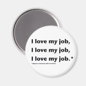 私は自分の仕事が大好き*磁石 マグネット (正面/裏面)