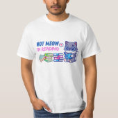 私は自分の名前を知らな読い Tシャツ (正面)