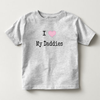 私は自分の娘を愛している トドラーTシャツ