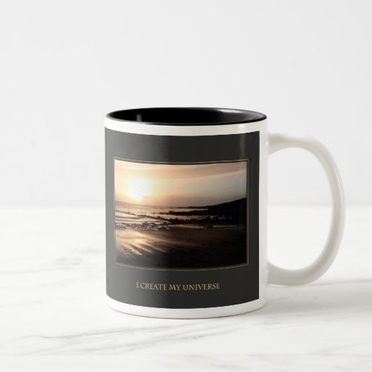私は自分の宇宙のマグカップを作成 ツートーンマグカップ (右)