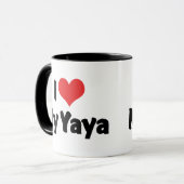 私は自分の家が大好き マグカップ (正面左)