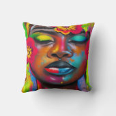 私は自分の平和を見つけた クッション (裏面)