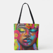 私は自分の平和を見つけた トートバッグ (裏面)