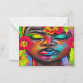 私は自分の平和を見つけた ノートカード (正面)