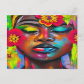 私は自分の平和を見つけた ポストカード (正面)