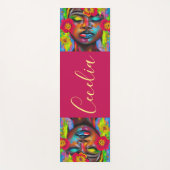 私は自分の平和を見つけた ヨガマット (正面)